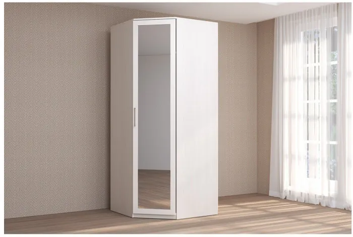 Кэт-4 Шкаф угловой /Зеркало, венге (Венге)