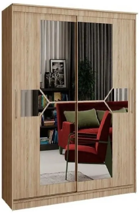 Шкаф-купе Элегант 1500 (Венге)