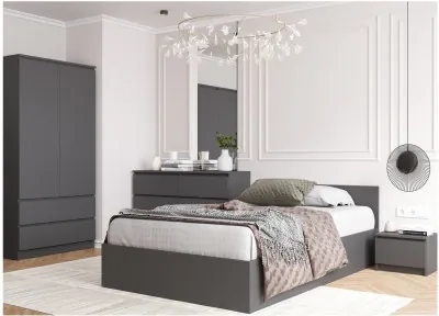 Модульная детская Мори, композиция 2, графит