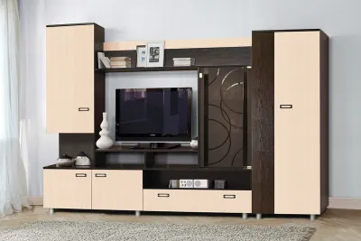 Гостиная Аллегро Вариант 3 (Венге / Белфорт)