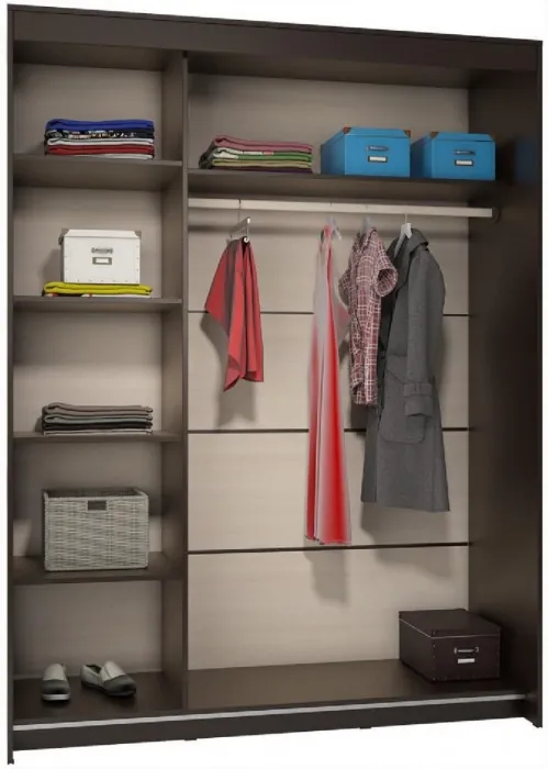 Шкаф-купе Эва ШК-017 1600 мм (Белый)