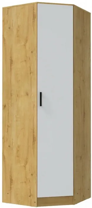 Шкаф угловой ЛДСП Эра (Ясень шимо темный / светлый)