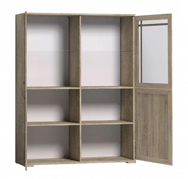 Шкаф-витрина Шерлоск 22, дуб сонома