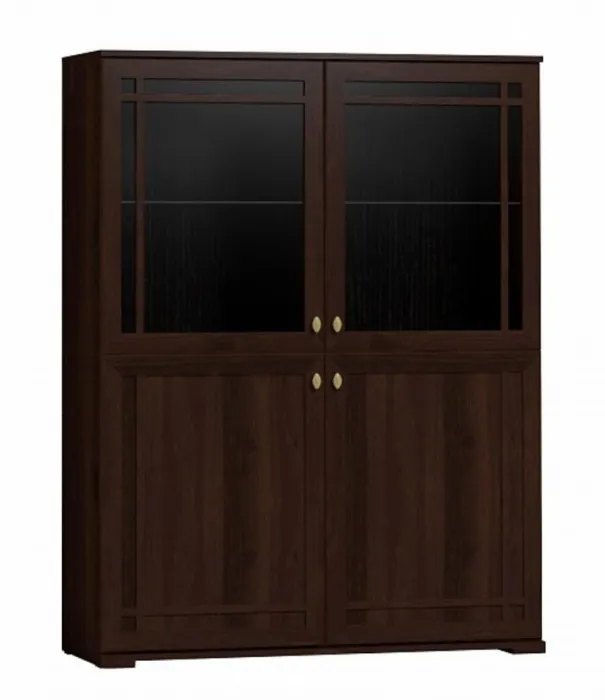 Шкаф-витрина Шерлоск 22, орех