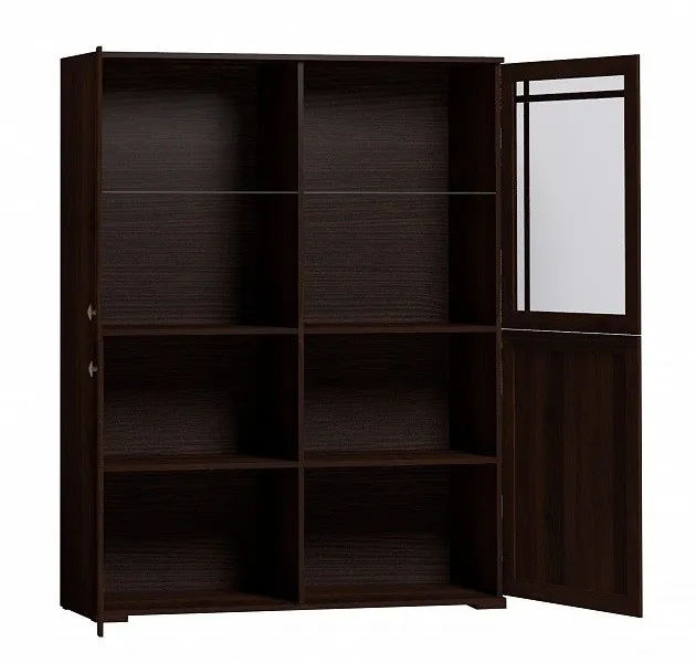 Шкаф-витрина Шерлоск 22, орех