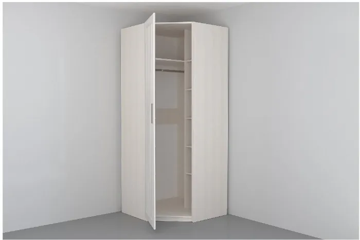 Аллегро 9 МДФ Шкаф угловой (Бодега белая/Сандал белый)