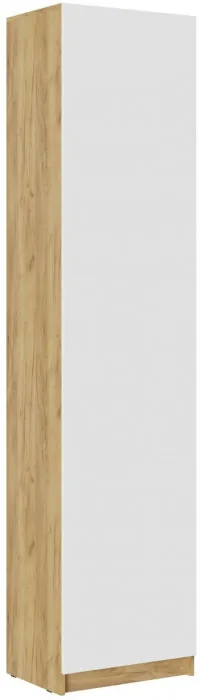 Пенал, крафт золотой/белый глянец