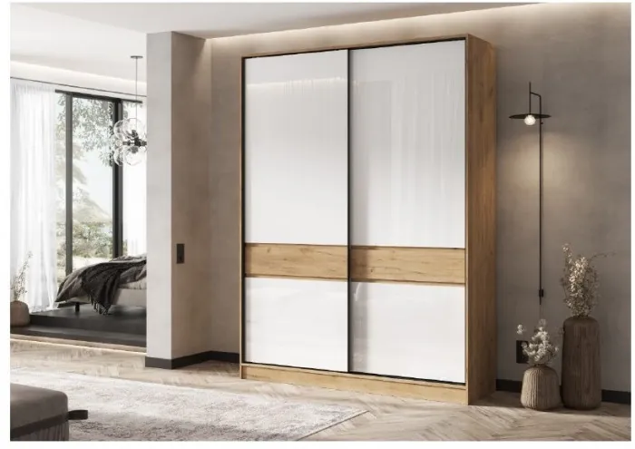 Модульная прихожая Роджинамиф, комп.4 (Графит, Крафт золотой)