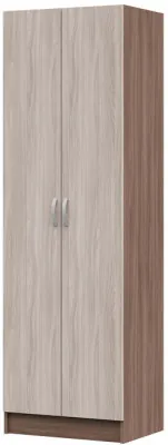 ШК 301 Макарена ЛДСП шкаф полки 600х1908х440 шимо темный/шимо светлый