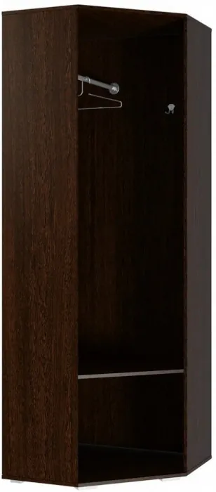 Ника Шкаф угловой (шу701) (Ясень шимо темный / светлый)