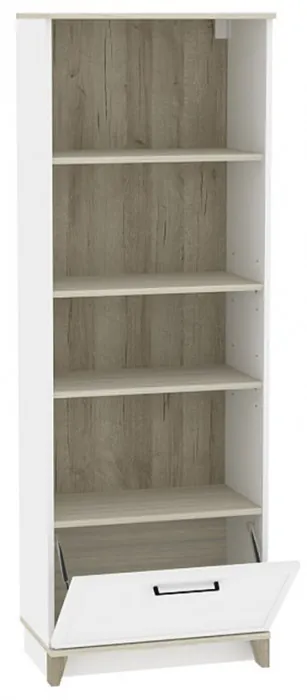 Шкаф МЦН Аурелио 21, Белый, Блеквуд Сатиновый