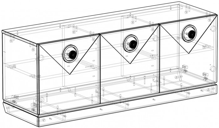 Гостиная "Капри" (комплект 1)