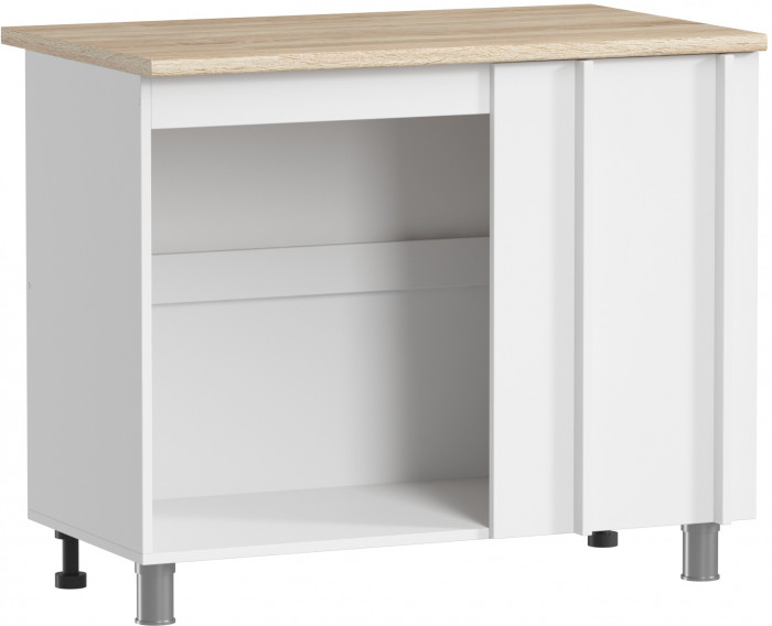 МК Аленушка НПУ 1000 Лаванда Изумруд, скоба черный (со столешницей)