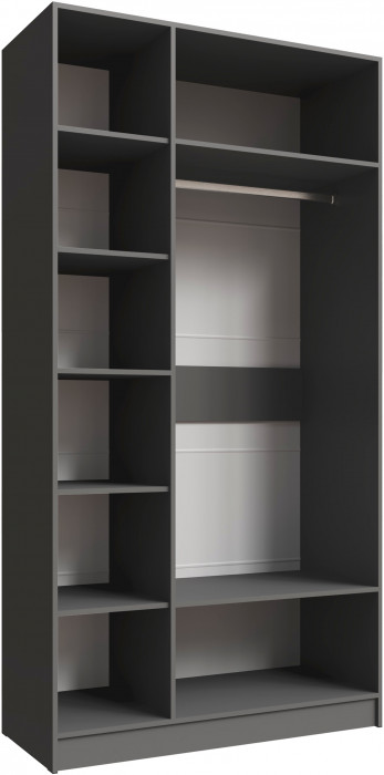 Набор мебели для прихожей "Мадрид", Графит серый