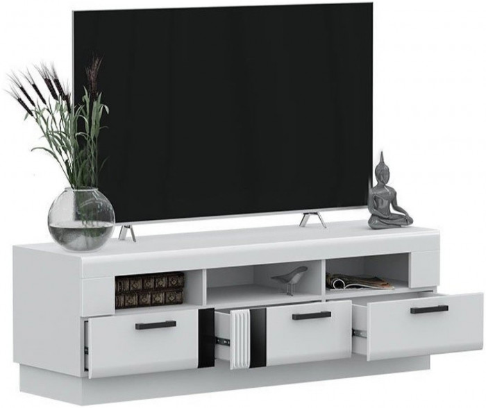 Модульная гостиная Магнолия (Белый глянец)