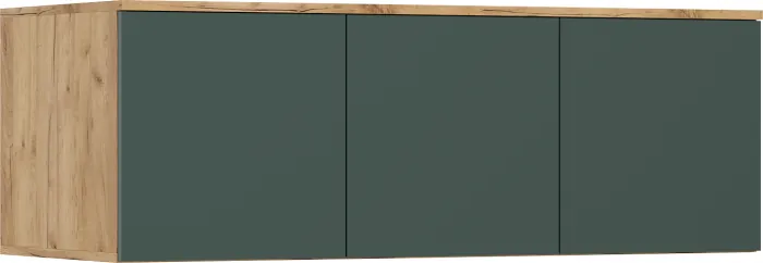 Норд Прихожая, композиция №1, Дуб крафт/Изумрудный