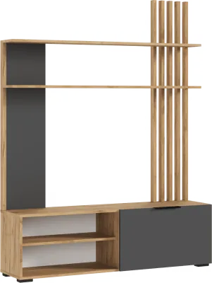 Гостиная (Графит, Крафт золотой)