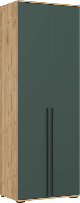 Норд Прихожая, композиция №2, Дуб крафт/Изумрудный