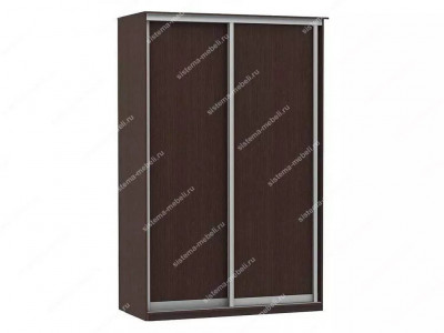 Шкаф купе Модерн 1490х450 2-х дверный 2-х секционный глухой венге