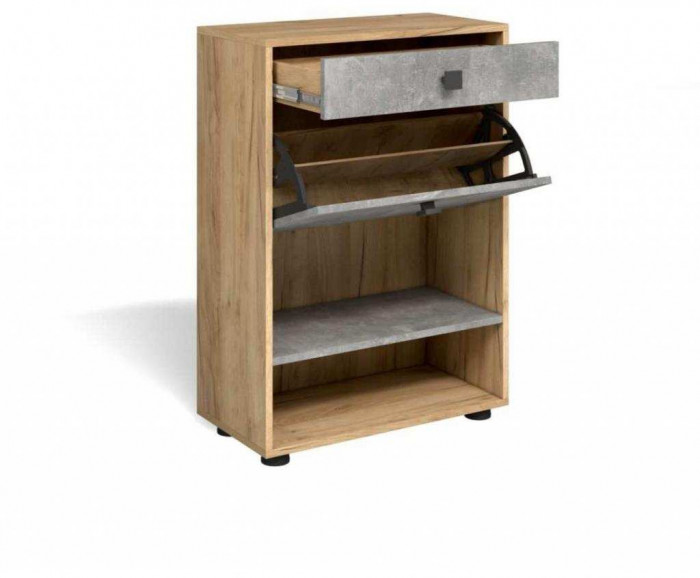 Прихожая мини-лайт компл. 6 дуб крафт/ателье