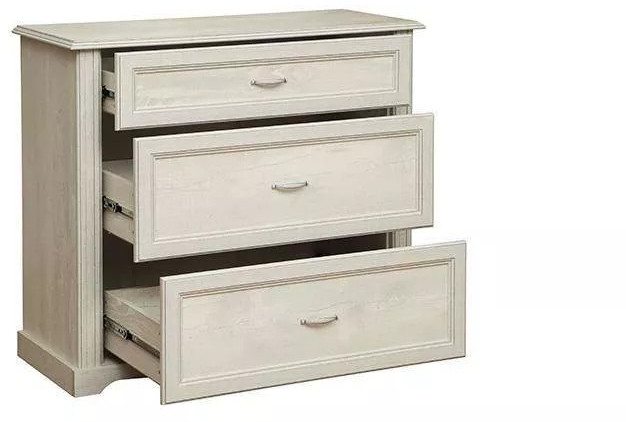 Комод Сохо 32.12 бетон белый/бетон патина