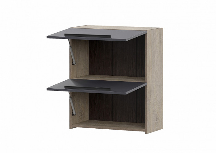 КГ Этна Шкаф навесной барный 600 Софт графит