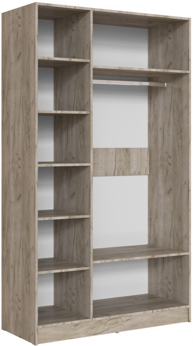 Шкаф Вегас 1200, Дуб крафт серый/Цемент