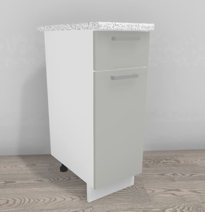 Ф-11 Катрин (ШН1Я 300) МДФ софт вайт