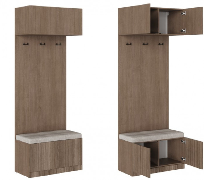 Модульная прихожая Кантри, композиция 1