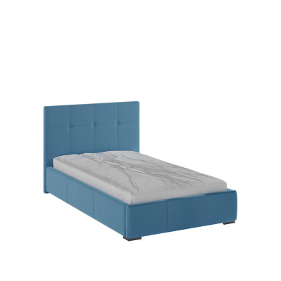 Рио Кровать интерьерная 120 светло-голубой квадрат, ПМ