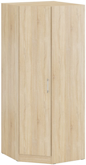 Кровать с ящиками 1200 + угловой шкаф Стандарт, дуб сонома