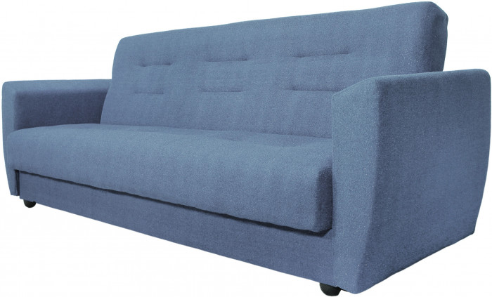 Диван Лира 120 серый ППУ