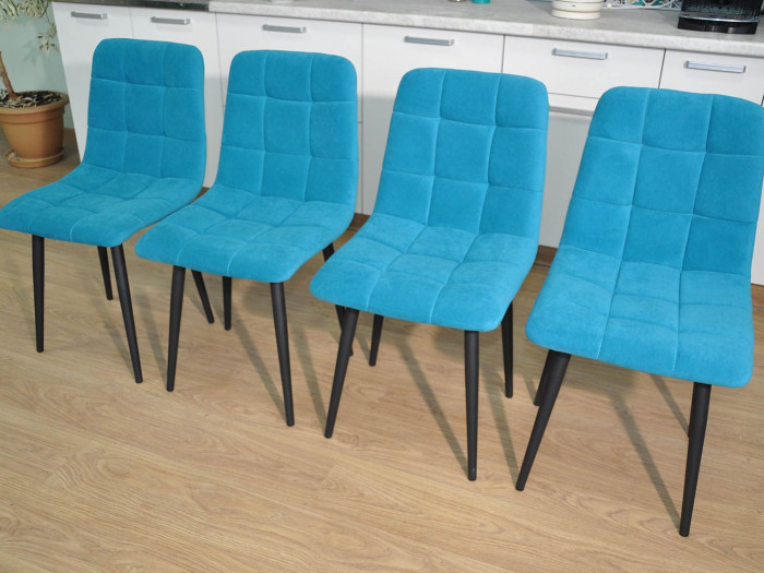 Обеденная группа Колорадо / Стул Х 4 шт. / Сосна Пасадена/черный / бид 26