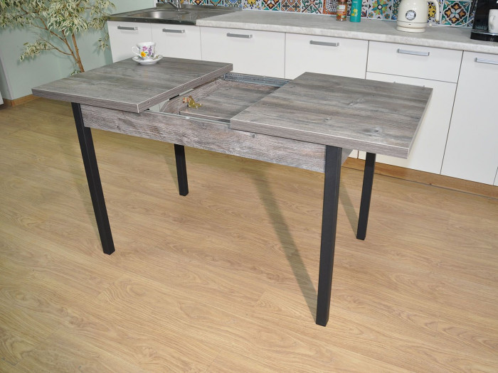 Обеденная группа Колорадо / Стул Х 4 шт. / Сосна Пасадена/черный / бид 26