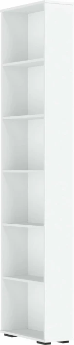 Норд Шкаф 2-х ств. 800 2шт + Пенал открытый 300 Белый/белый глянец