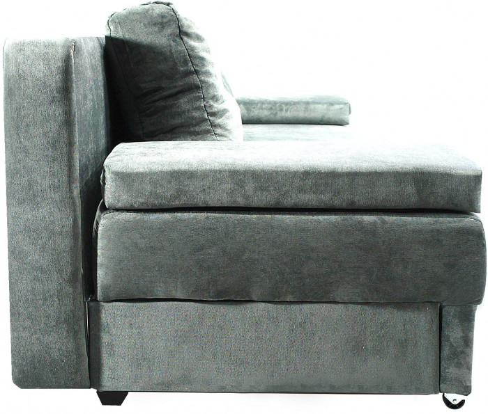 СПБ Диван-еврокнижка Амстердам мини люкс серый