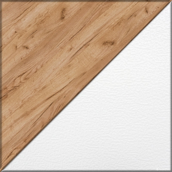 Лидер-8 Стол + Полка + Тумба МД 3.16 + Пенал МД 23Б, цвет белый шагрень/крафт золото, ШхГхВ 245х50/37,5х75/190 или 155х120/50х75/190 см., НЕ ун. сб.