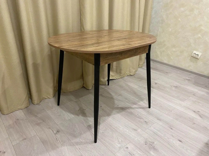 Обеденная группа Стиль-1 / Стул Х 4 шт. / Дуб Веллингтон/черный / бид 15