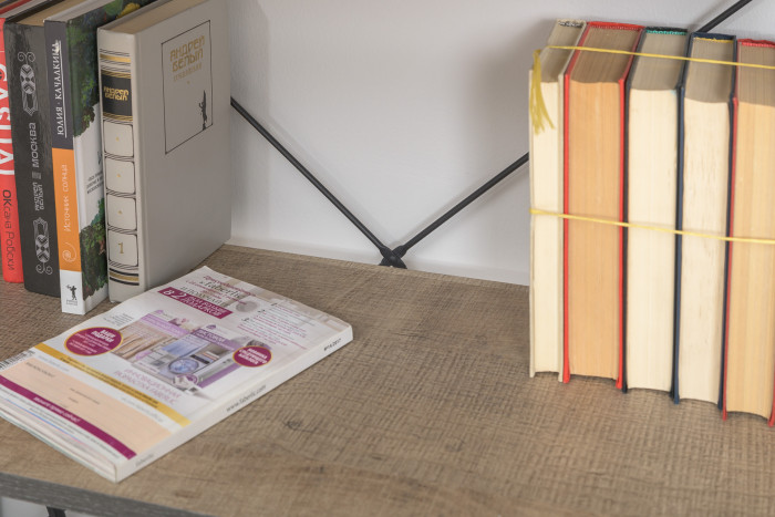 Трувор Гостиная 084, дуб гранж песочный/интра