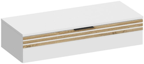 Модульная Прихожая Нао, набор №6, Графит/Графит, Дуб вотан, Simple 27