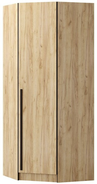 Шкаф Бастион ЛДСП угловой (графит)