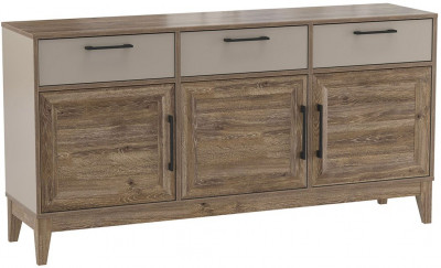 Сарита комод 75.04 Серый камень / Дуб Давос