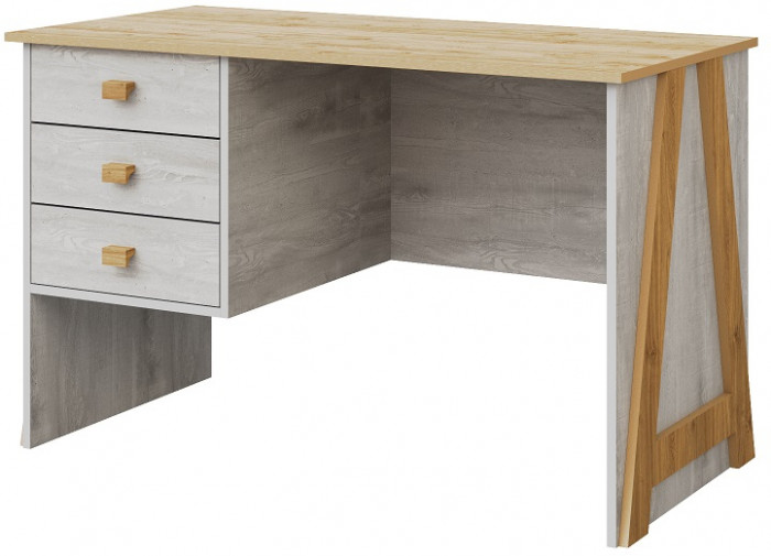 Модульная подростковая комната "Скандинавия" - Бетон пайн светлый/Дуб наварра