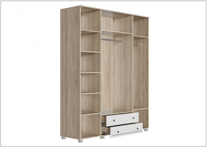 Стиль МАДЛЕН Шкаф 4-х створчатый