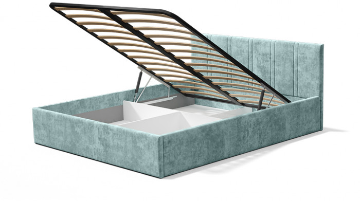 Кровать 1,6 м "Ника" КР-18 Шарли Бриз