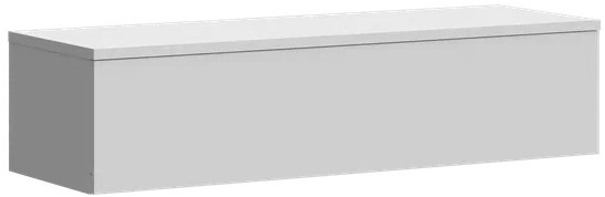 Модульная спальня Норд + Челси, композиция 2, Белый глянец/Белый