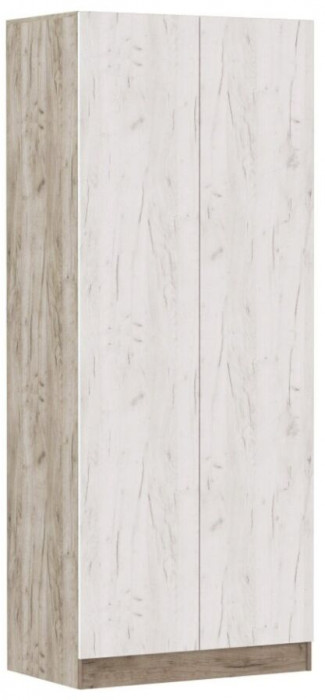 Прихожая Руэлла, композиция 1, дуб крафт серый/дуб крафт белый