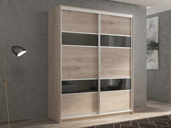 Шкаф-купе Кааппи 7 Кастелло Серый 120х60х230 см