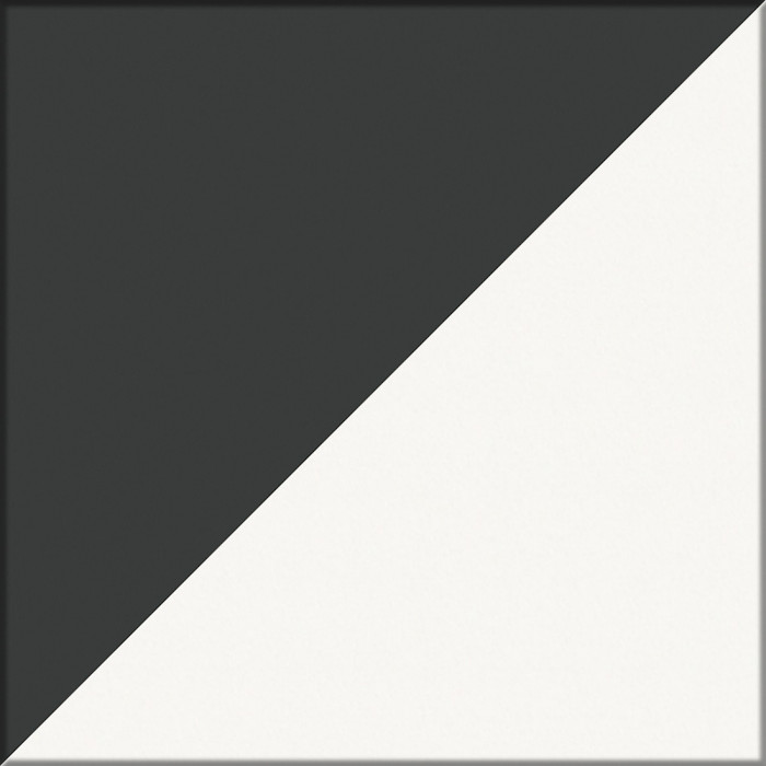 Лира ГК 2-3814+2-3814графбел Вешалка с зеркалом, графит/белый