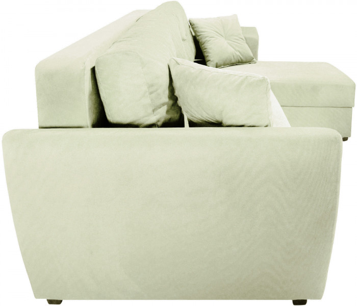 Диван УГЛОВОЙ Амстердам велюр бежевый 160 НПБ